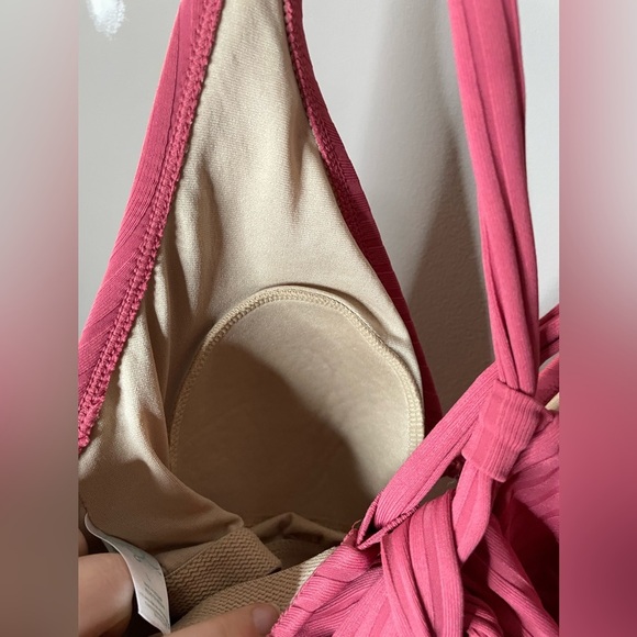 Kona Sol Women's Swimsuit One Piece Wide Ribbed Ring Medium Coverage Size L - Picture 5 of 8